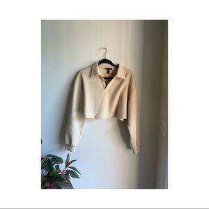 Crop sweater